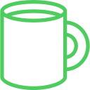 Cani albe si sticla - Green Print