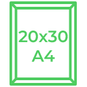 21cm X 30cm - A4