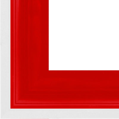 Rama foto Almeria rosu A4