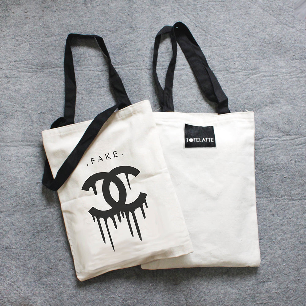Sacosa canvas TOTE maner negru