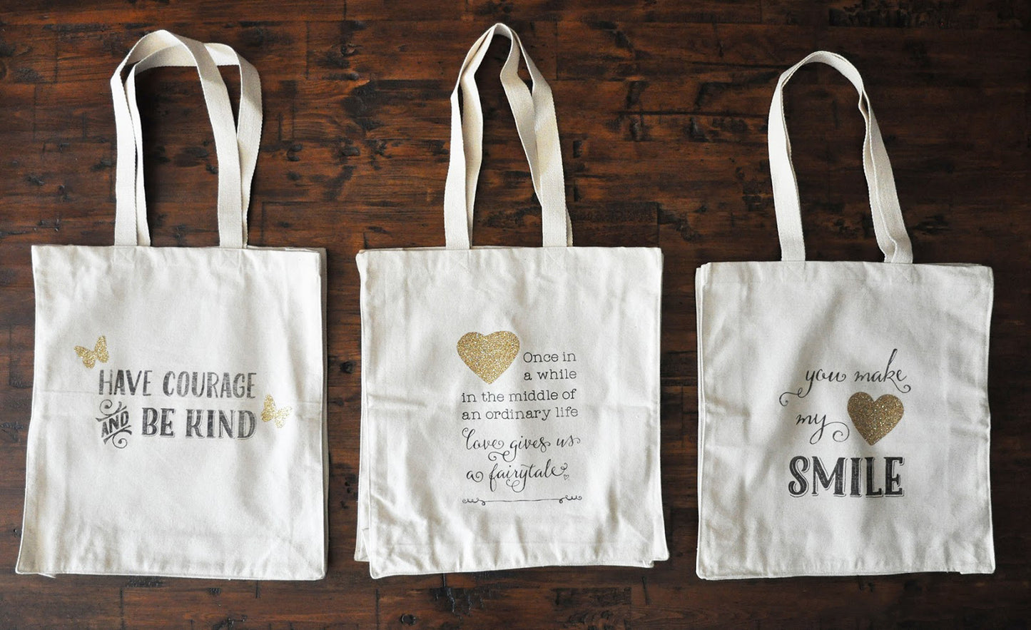 Geanta canvas TOTE maner alb