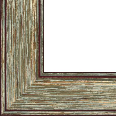 Rama foto Malaga verde+visiniu 10x15