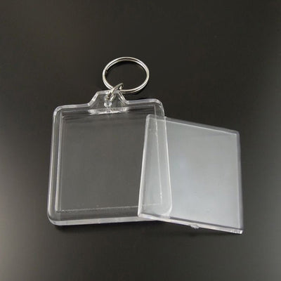 Breloc plastic insertie foto 7x5 - set 50 buc BR7X5 - Green Print