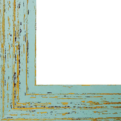 Rama foto Leon albastru deschis A5 FP08615A5 - Green Print