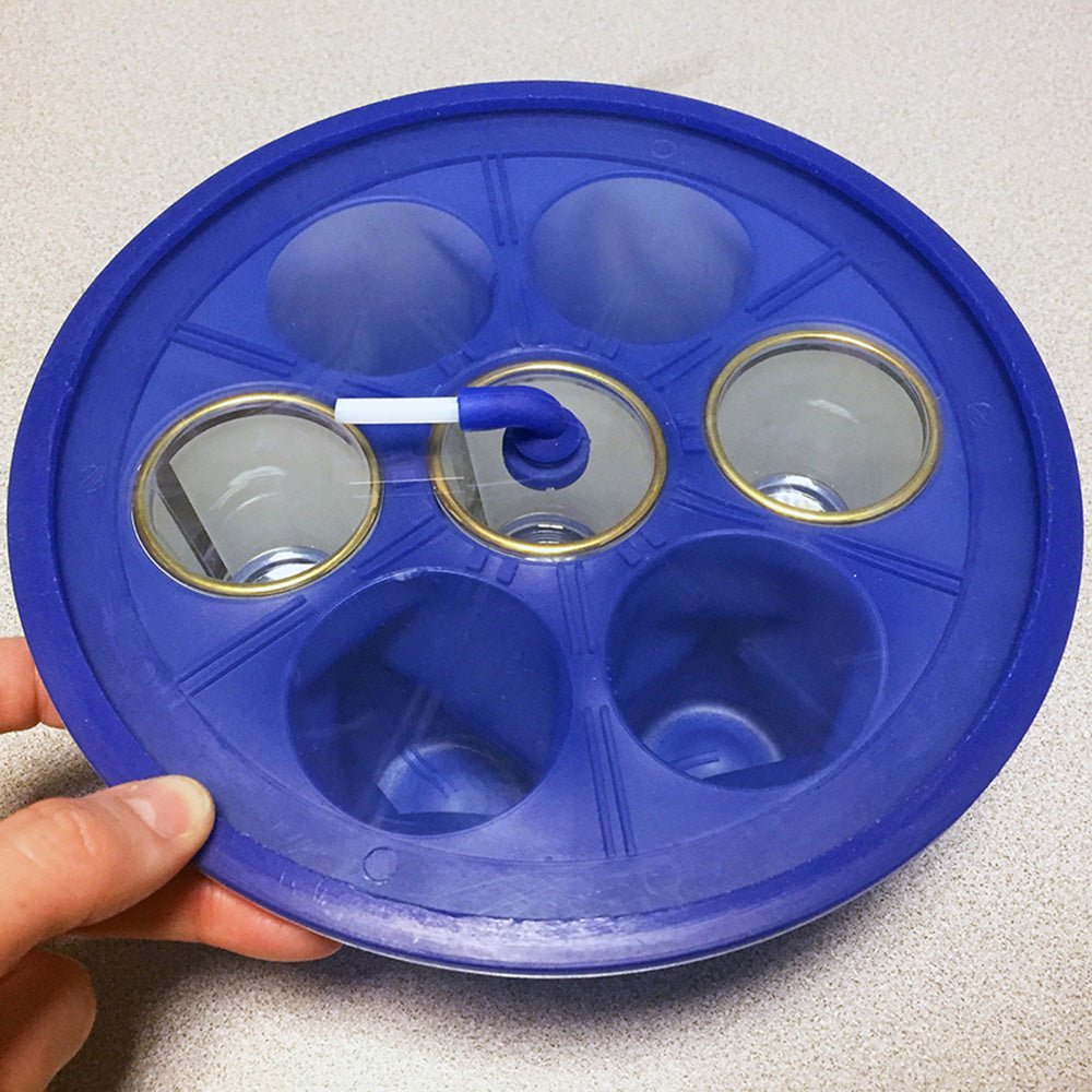 Membrana silicon pentru pahare de shot M5607 - Green Print