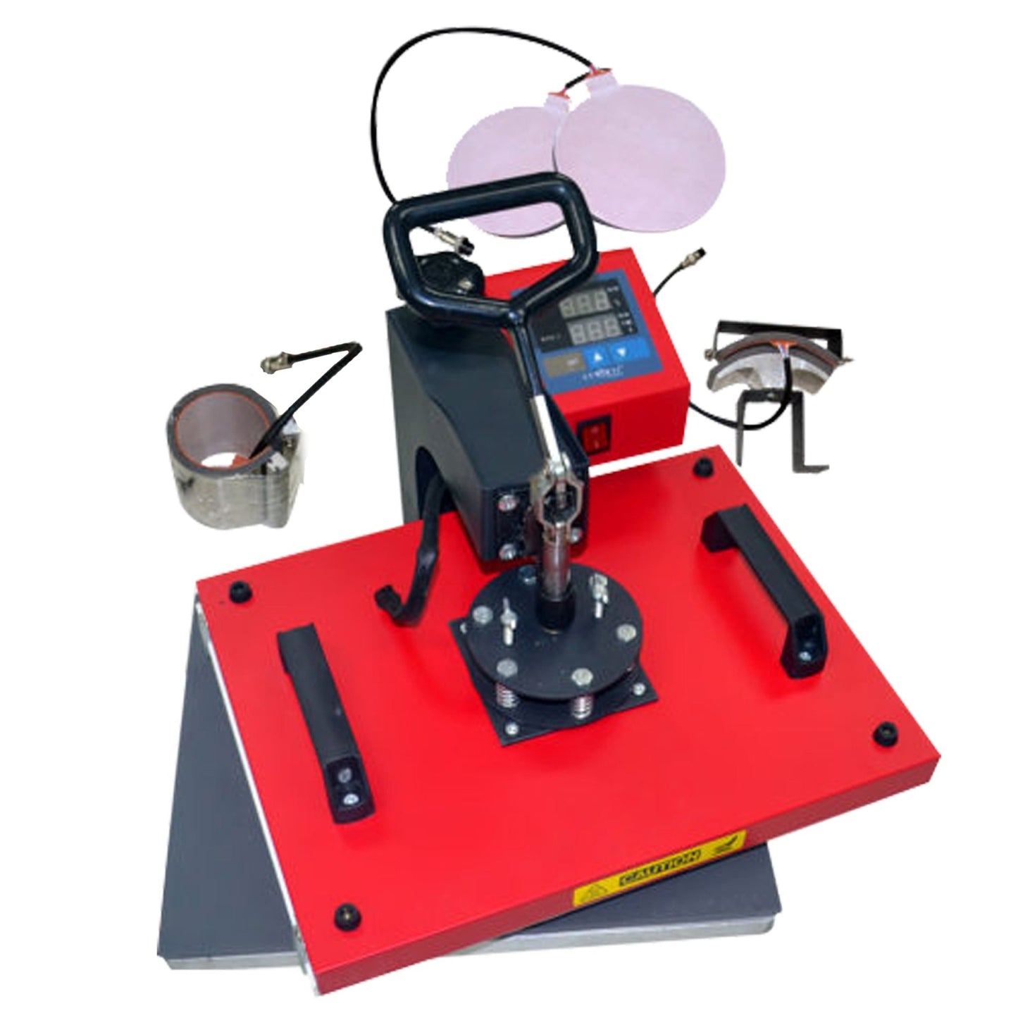 Presa termica COMBO 5in1 CuYi KC2301 - Green Print