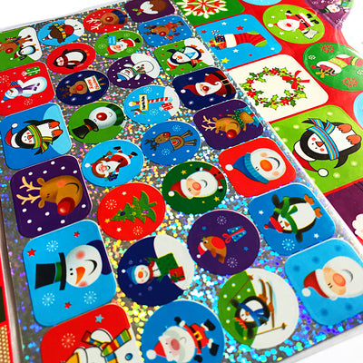 Stickere Craciun - set 100 buc