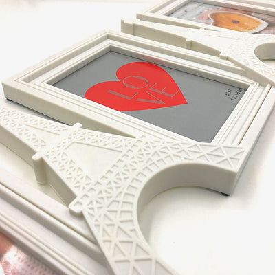 Rama foto colaj EIFFEL 3 poze M1802 - Green Print