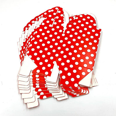 Cutie cani rosie cu buline B800-12 - Green Print