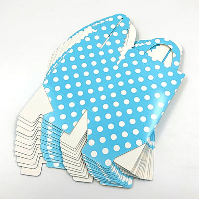 Cutie cani albastru deschis cu buline B800-15 - Green Print