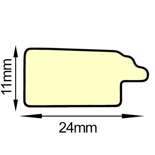 Rama foto Madrid alb 10x15 FM1015-01 - Green Print