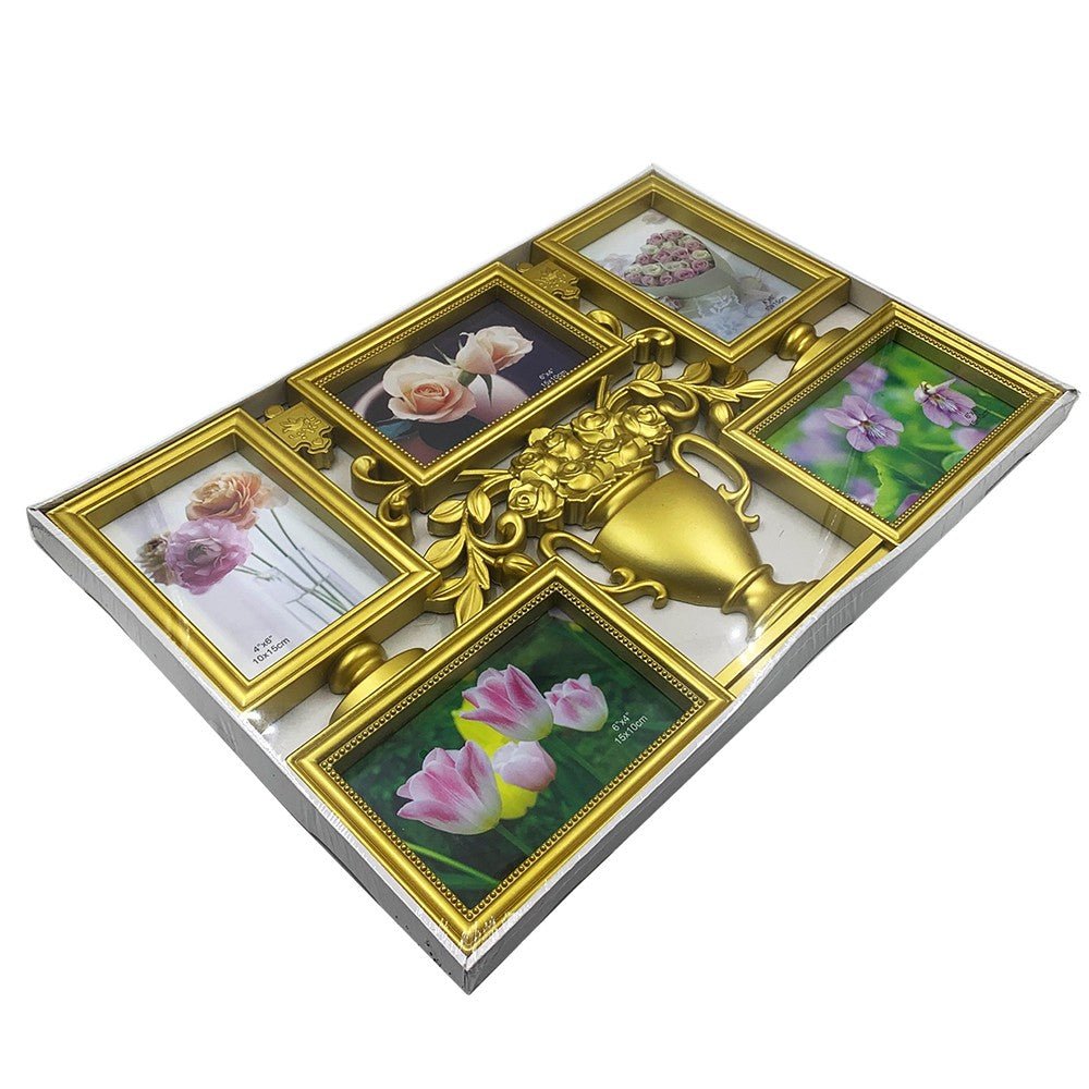 Rama foto colaj CUPA aurie HS171 - Green Print