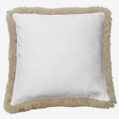 Husa perna blana bej sublimabila 40x40 THG14 - Green Print