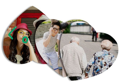 Puzzle inima sublimabil