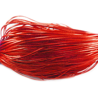 Set 100 snur rosu metalic ROP12 - Green Print