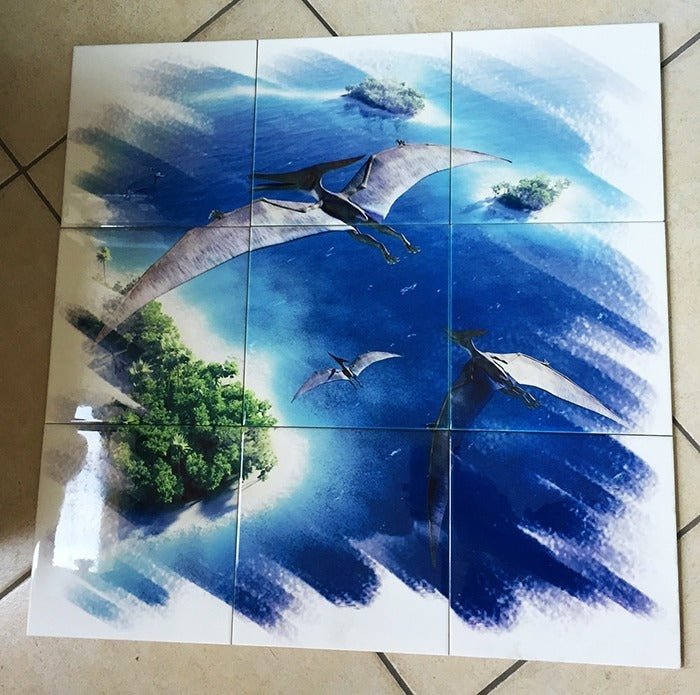 Faianta sublimabila 20x15 FA1520 - Green Print