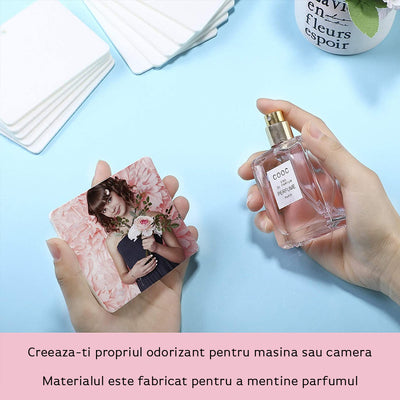 Set 30 de odorizante AUTO sublimabile - dreptunghi