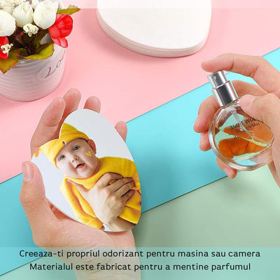 Set 30 de odorizante AUTO sublimabile - inima OA561452 - Green Print