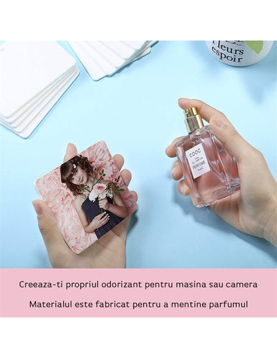 Set 30 de odorizante AUTO sublimabile - patrat