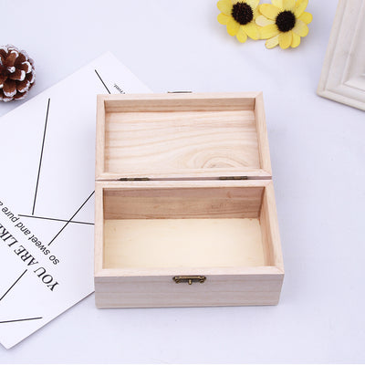 Cutie lemn dreptunghiulara MICA 9x6x5 cm