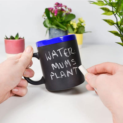 Cana ceramica tabla cu creta - albastru inchis MD4007S105 - Green Print