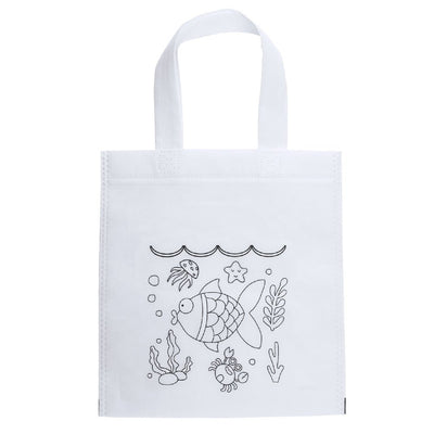 Sacosa mica de colorat pentru copii BO7529S201 - Green Print