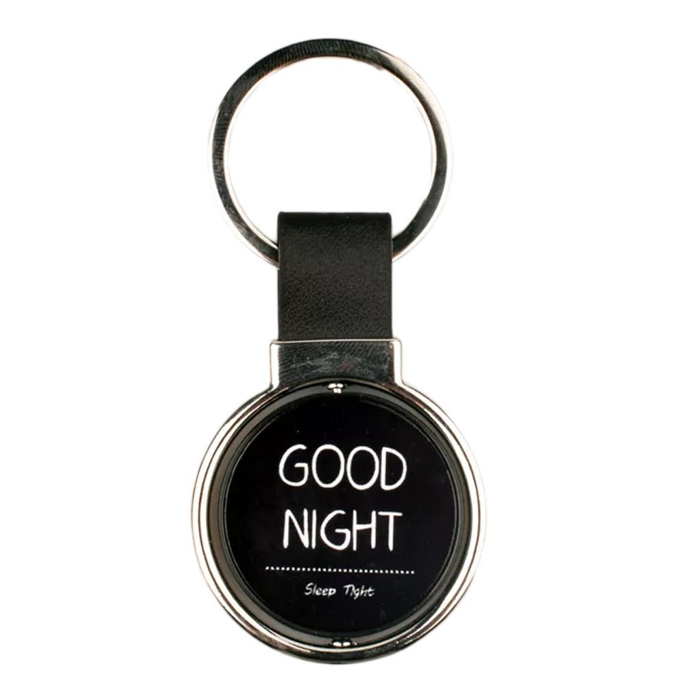 Breloc piele cu pandantiv rotativ sublimabil YA124 - Green Print