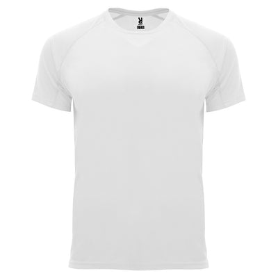 Tricou de sport sublimabil alb Roly BAHRAIN