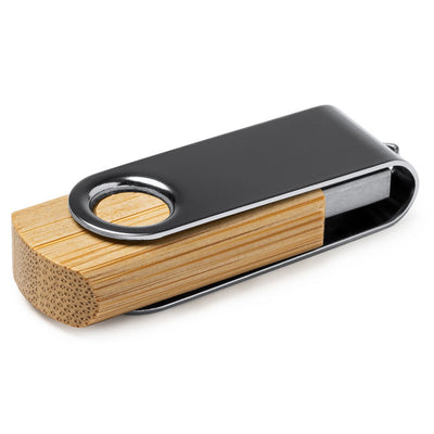 Stick USB 16GB cu carcasa de lemn si metal US4190G16999 - Green Print