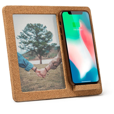 Rama foto cu incarcator wireless din pluta RF29941346 - Green Print