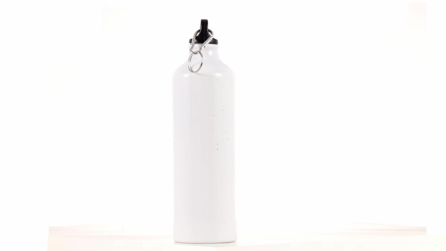 Bidon sport alb 750ml sublimabil