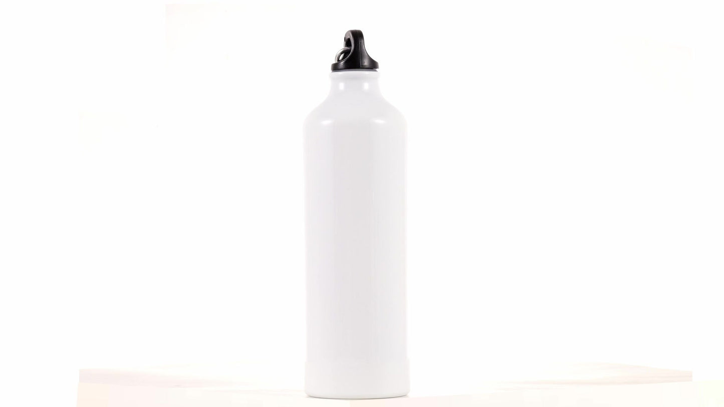 Bidon sport alb 750ml sublimabil