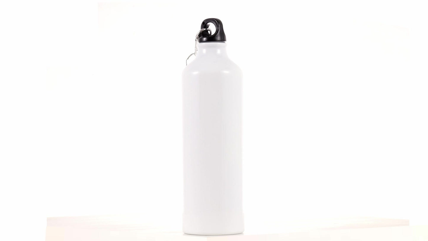 Bidon sport alb 750ml sublimabil