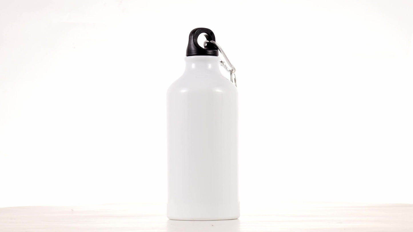 Bidon sport alb 500ml sublimabil