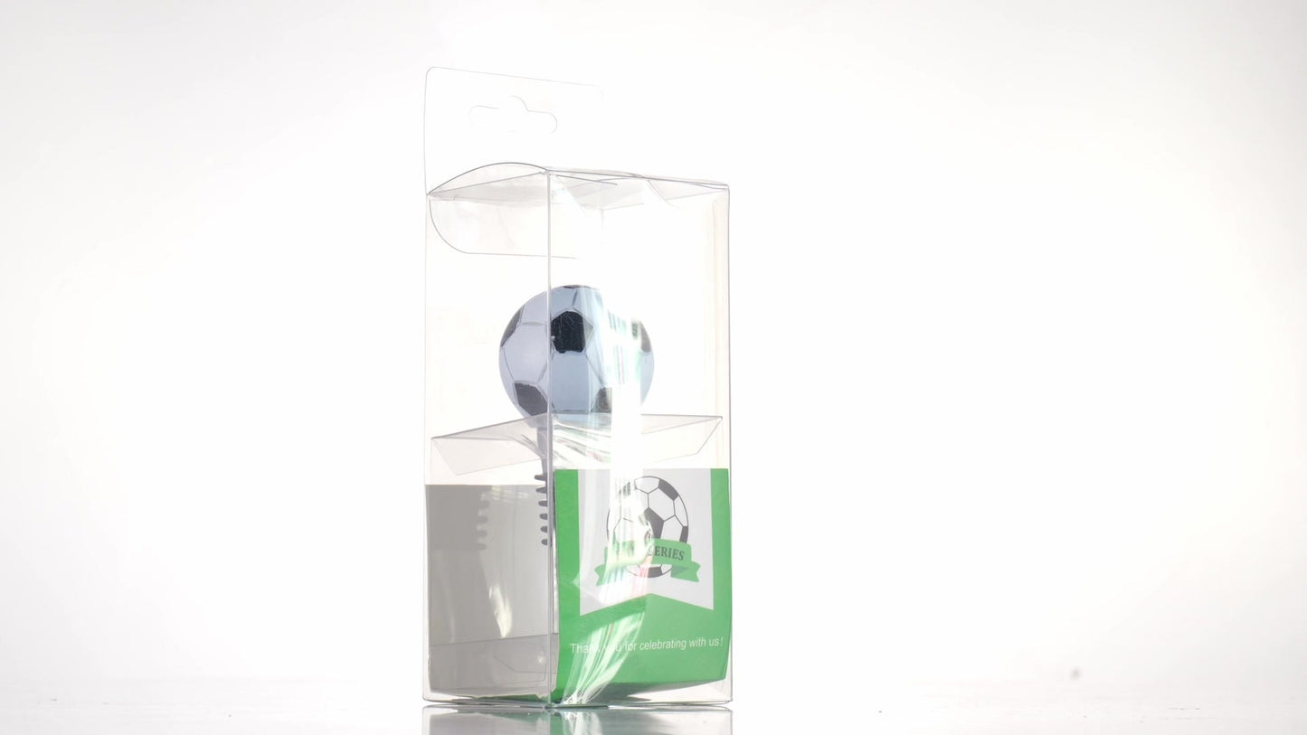 Dop de sticla decorativ FOTBAL