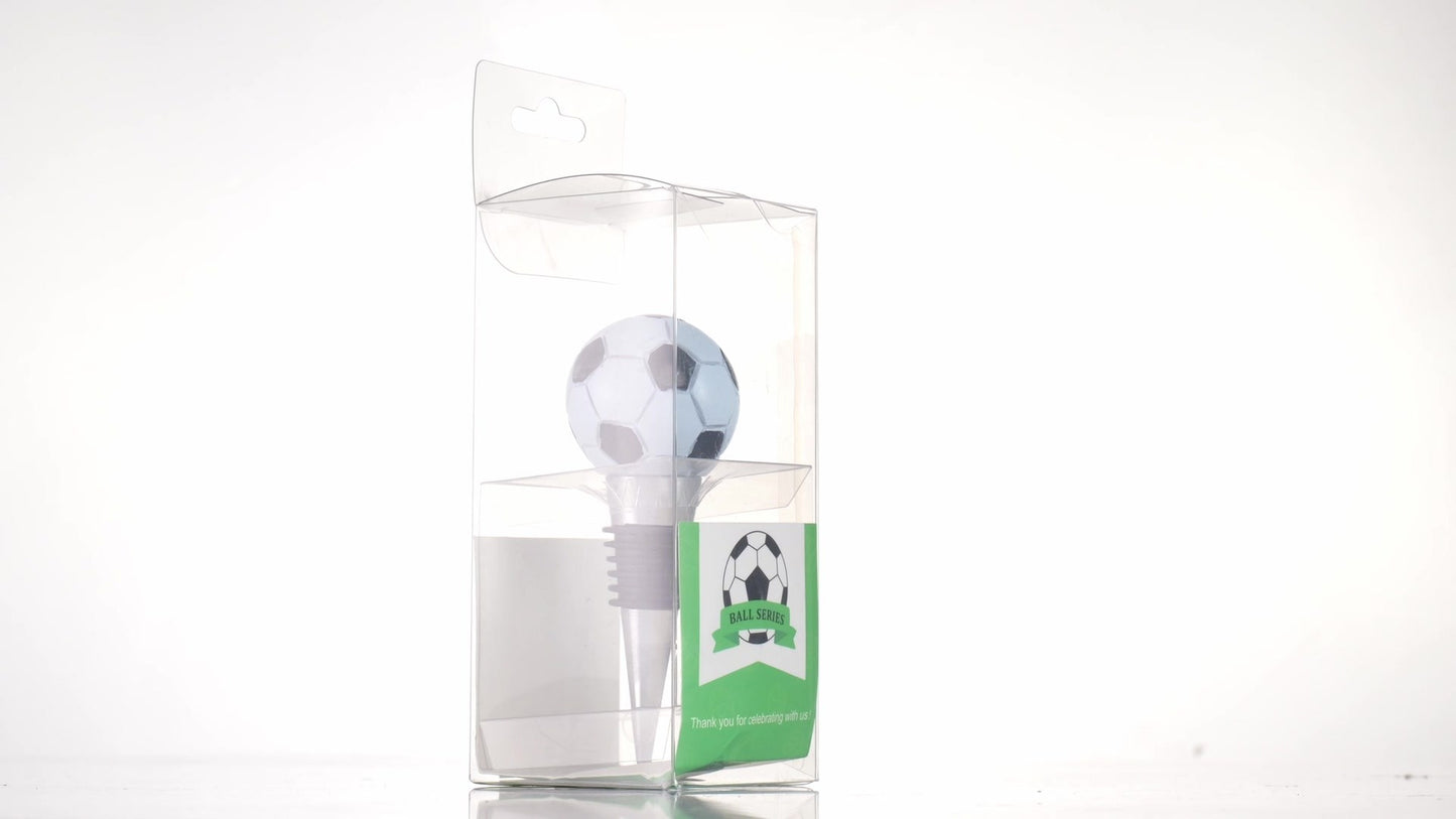 Dop de sticla decorativ FOTBAL