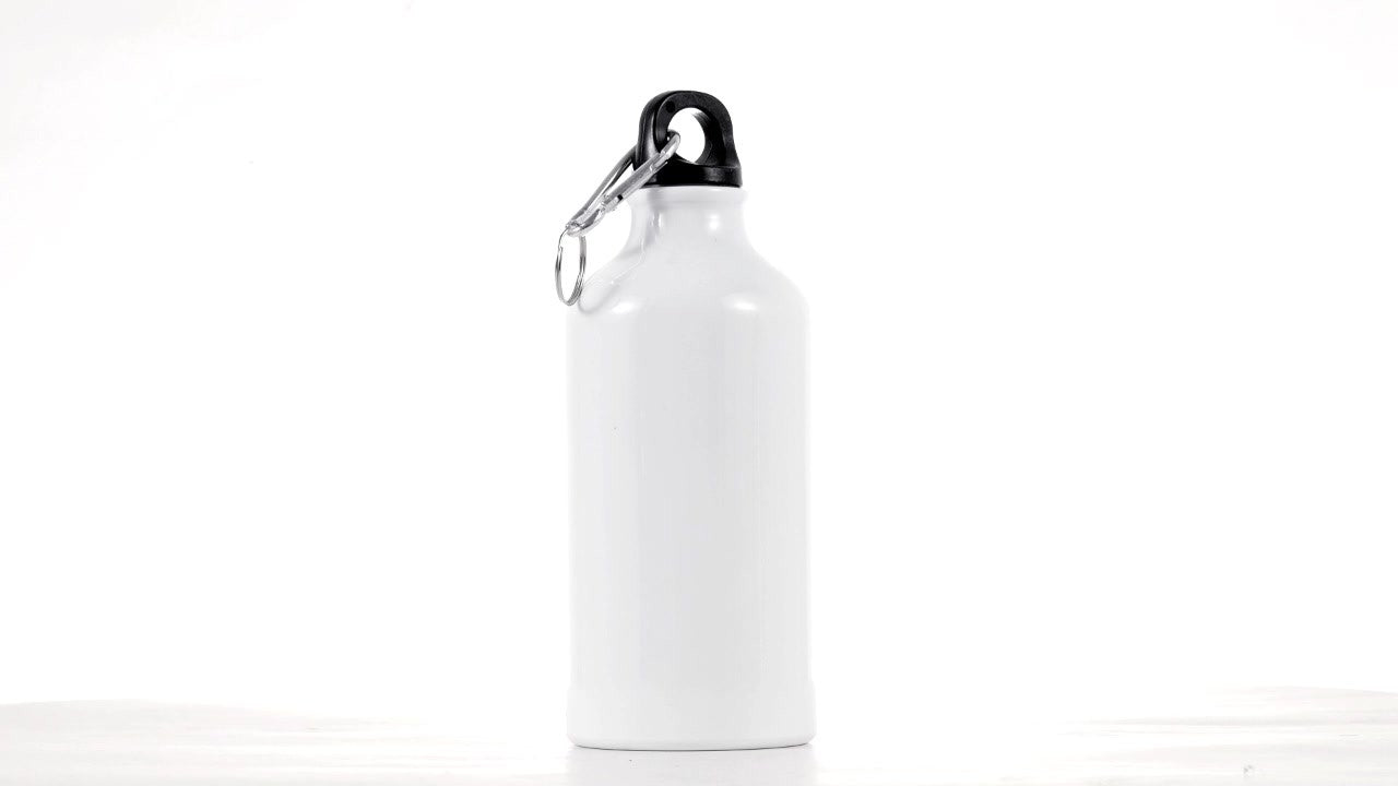 Bidon sport alb 500ml sublimabil
