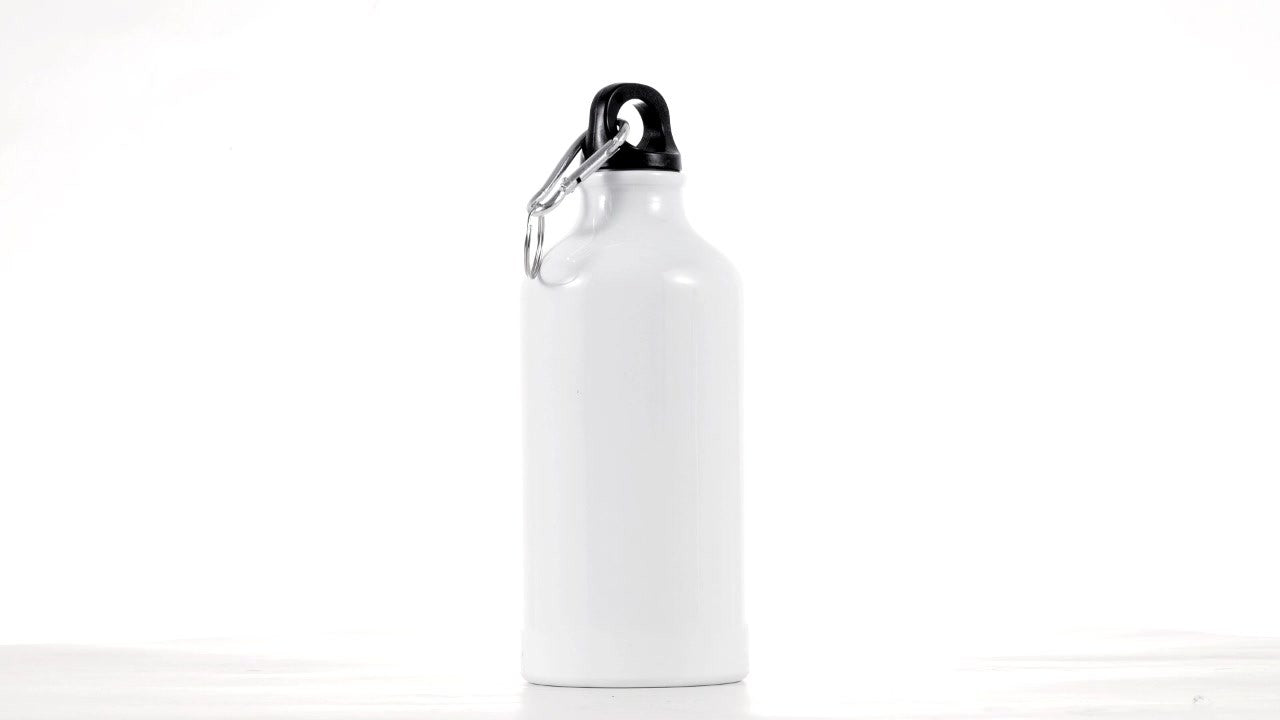 Bidon sport alb 500ml sublimabil