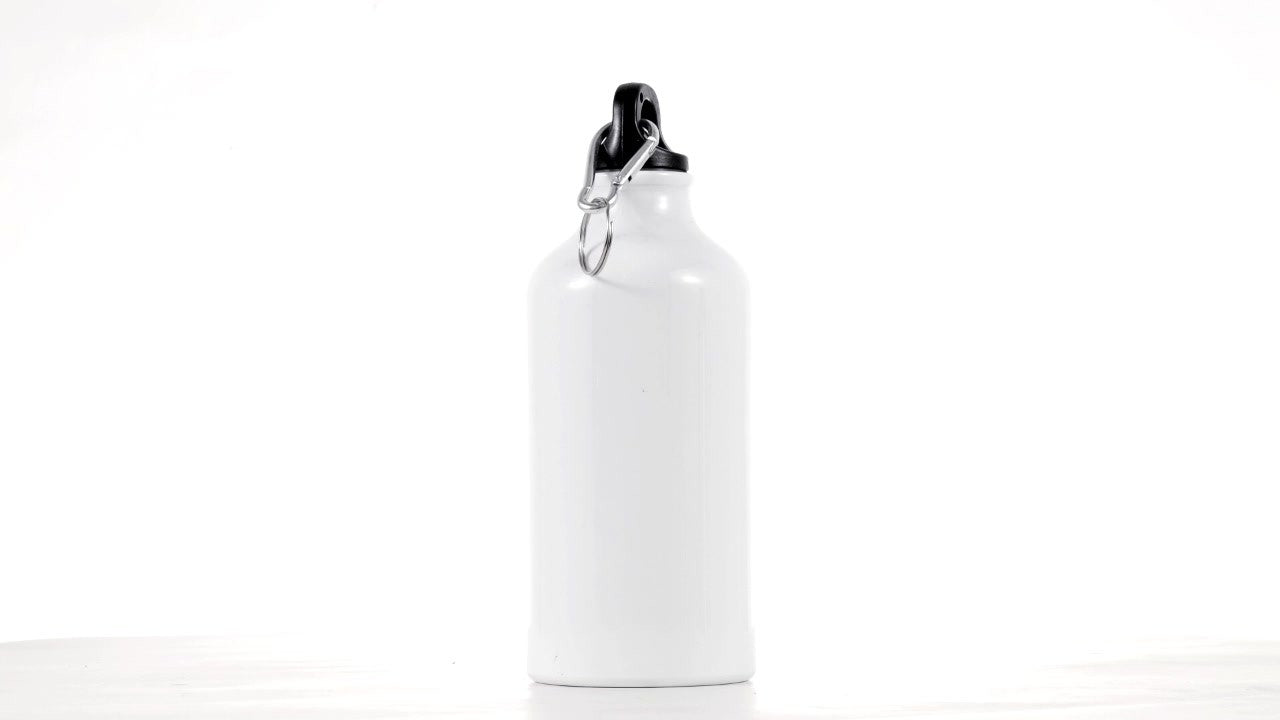 Bidon sport alb 500ml sublimabil