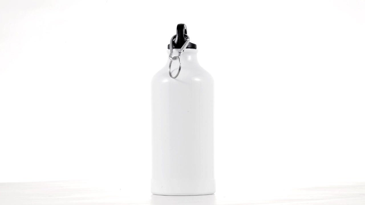 Bidon sport alb 500ml sublimabil