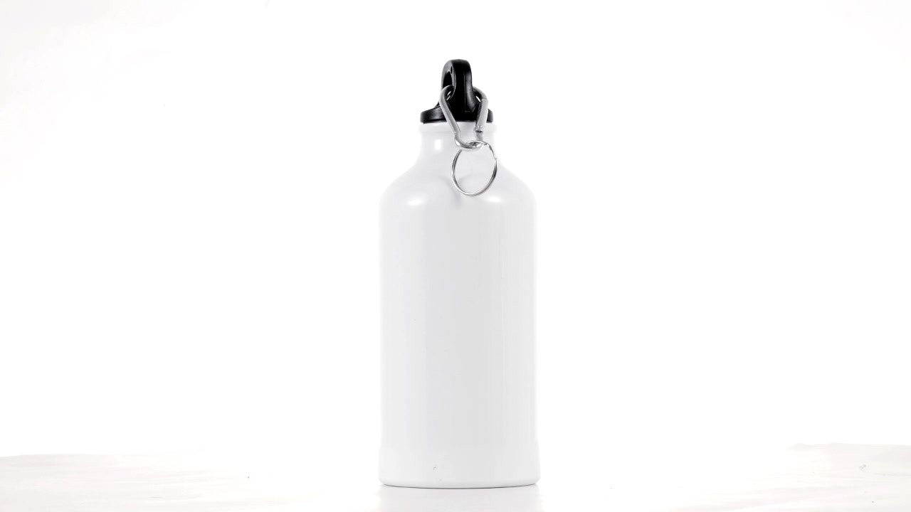 Bidon sport alb 500ml sublimabil