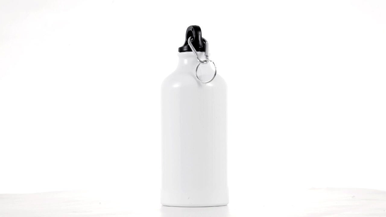 Bidon sport alb 500ml sublimabil