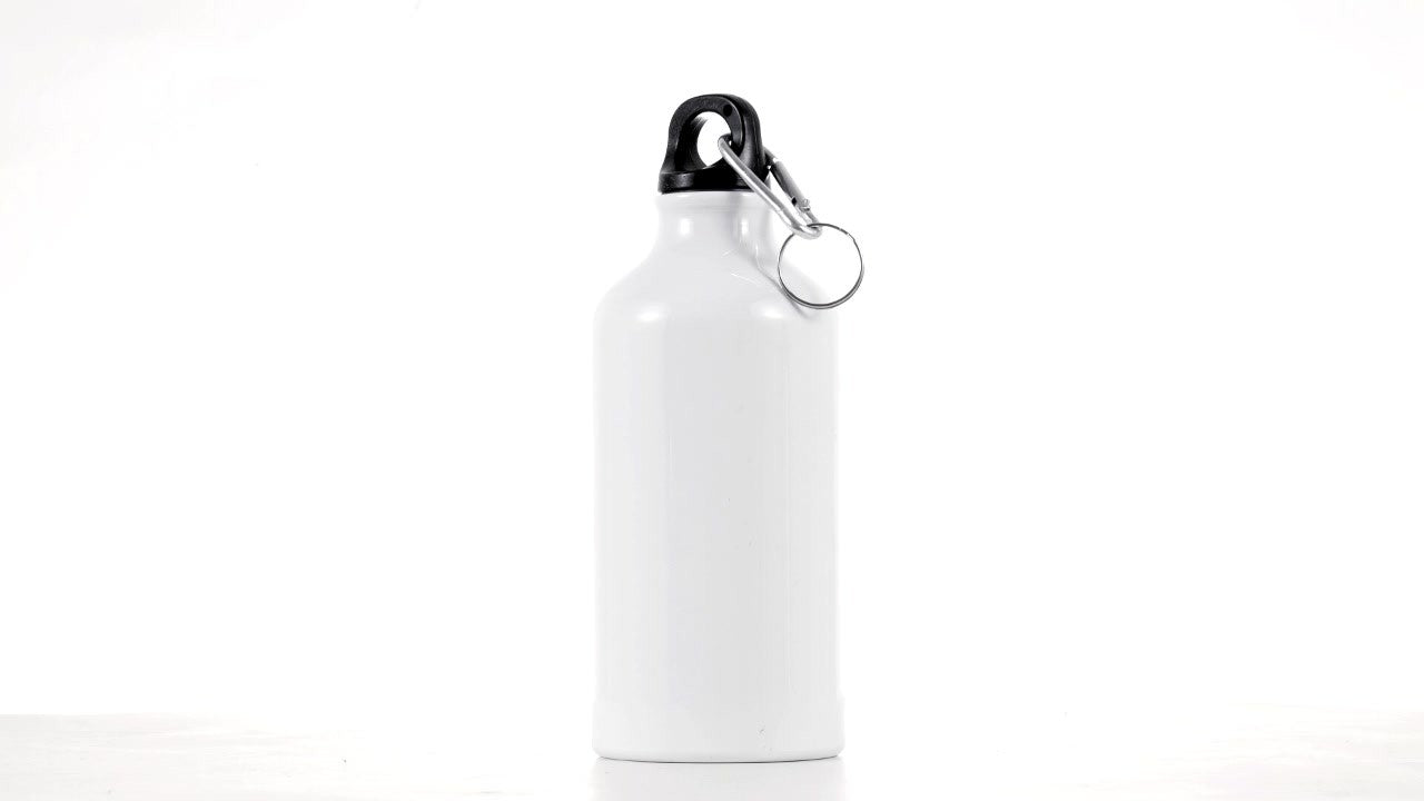 Bidon sport alb 500ml sublimabil