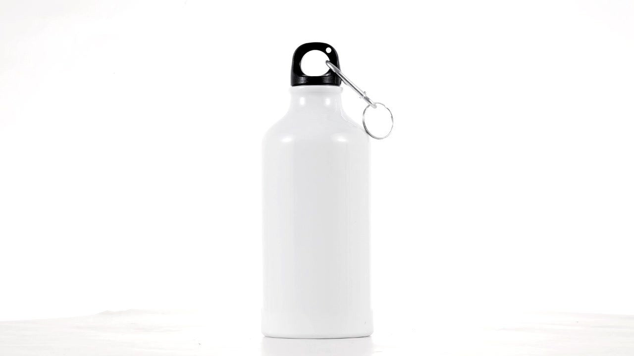 Bidon sport alb 500ml sublimabil