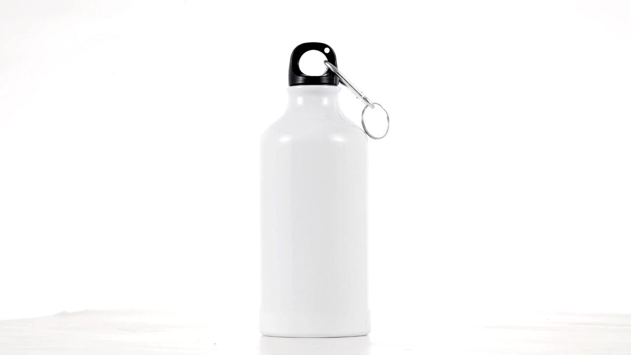 Bidon sport alb 500ml sublimabil