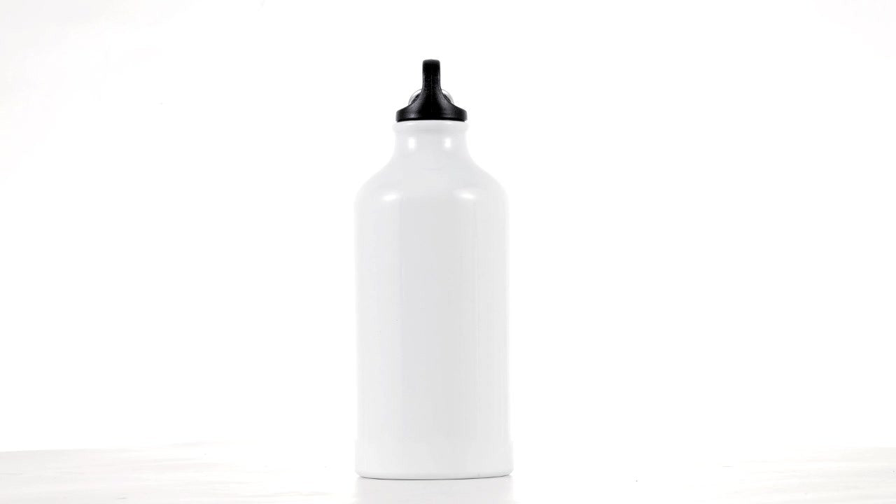Bidon sport alb 500ml sublimabil