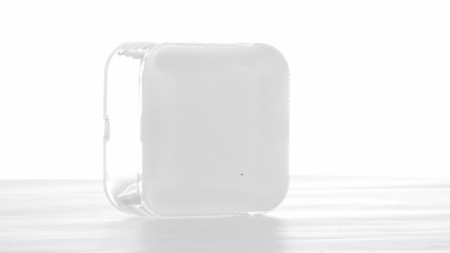 Sublimation square glass ashtray