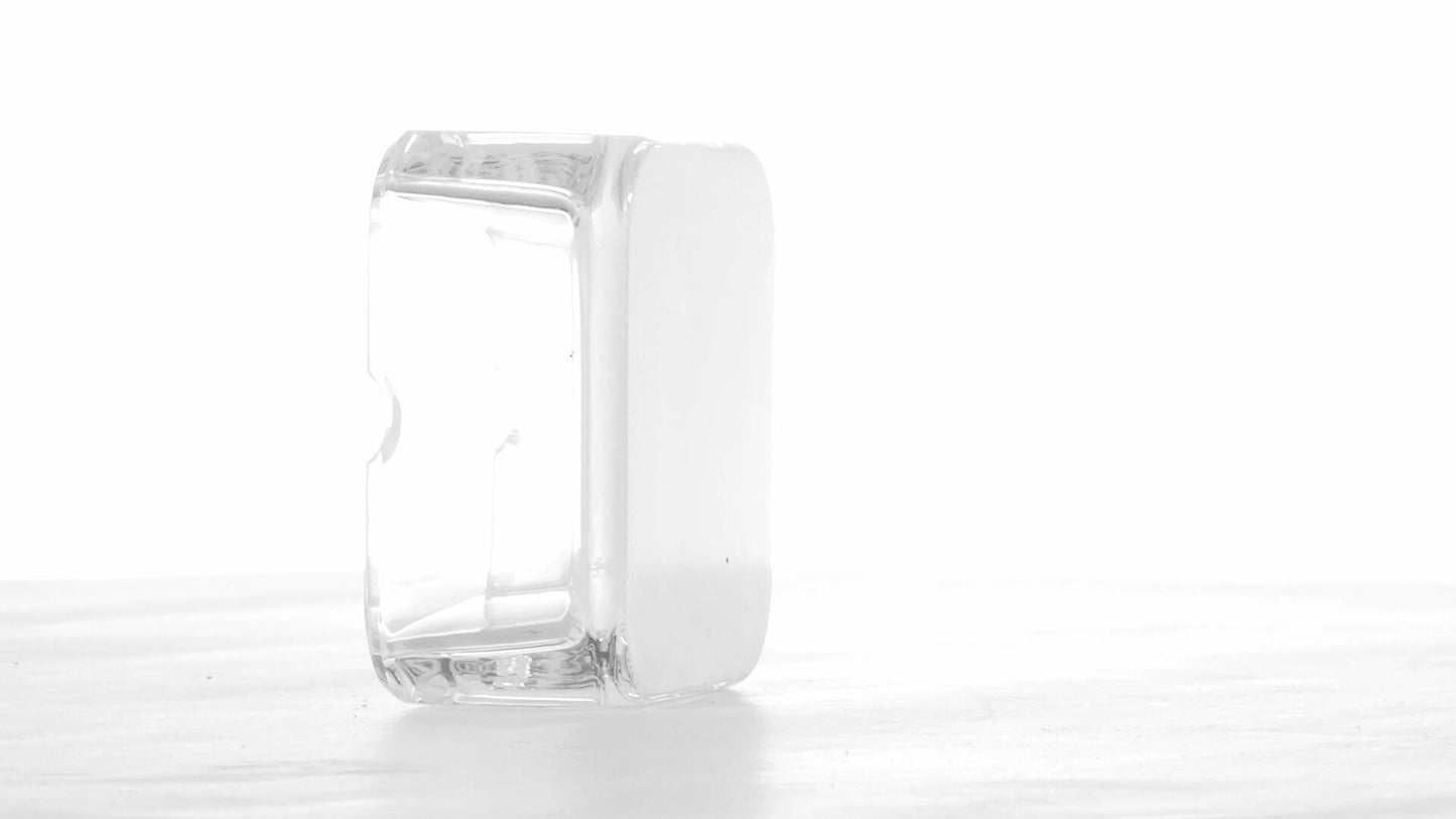 Sublimation square glass ashtray