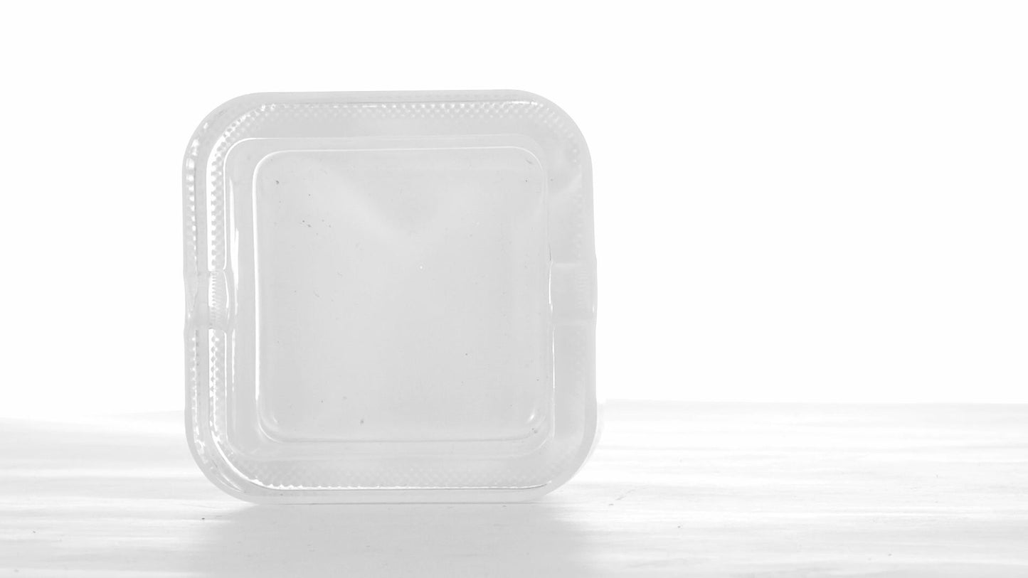 Sublimation square glass ashtray