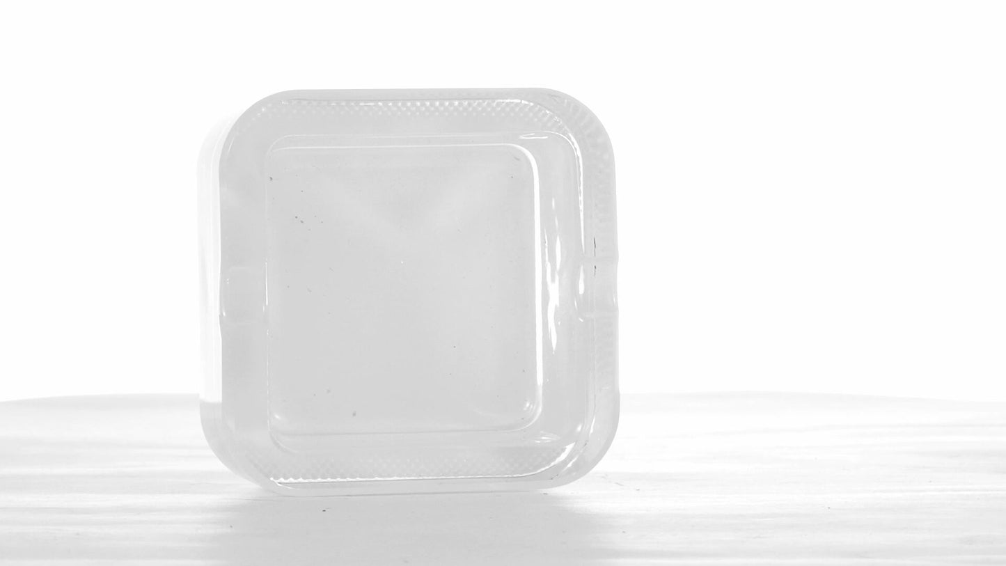 Sublimation square glass ashtray